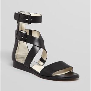 Michael Kors Josephine Ankle Strap Sandals Black 8